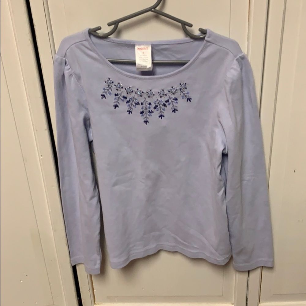 Gymboree size 8 girls light purple top - Picture 2 of 4
